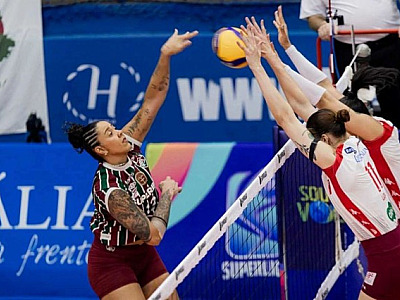 Paulistano Barueri supera Fluminense no Rio e quebra invencibilidade das cariocas na Superliga