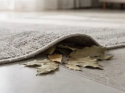 Truque com folha de louro dentro de sachê muda o cheiro da casa depois da faxina.