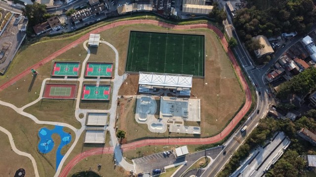 Parque da Juventude será inaugurado em Barueri com campo de rugby e lazer completo