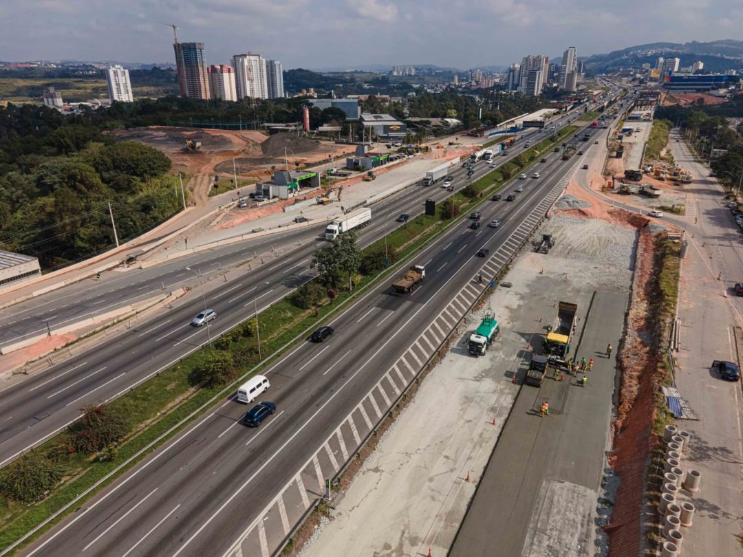 Ecovias divulga cronograma de obras nas Rodovias Castello Raposo até dia 22, confira as intervenções