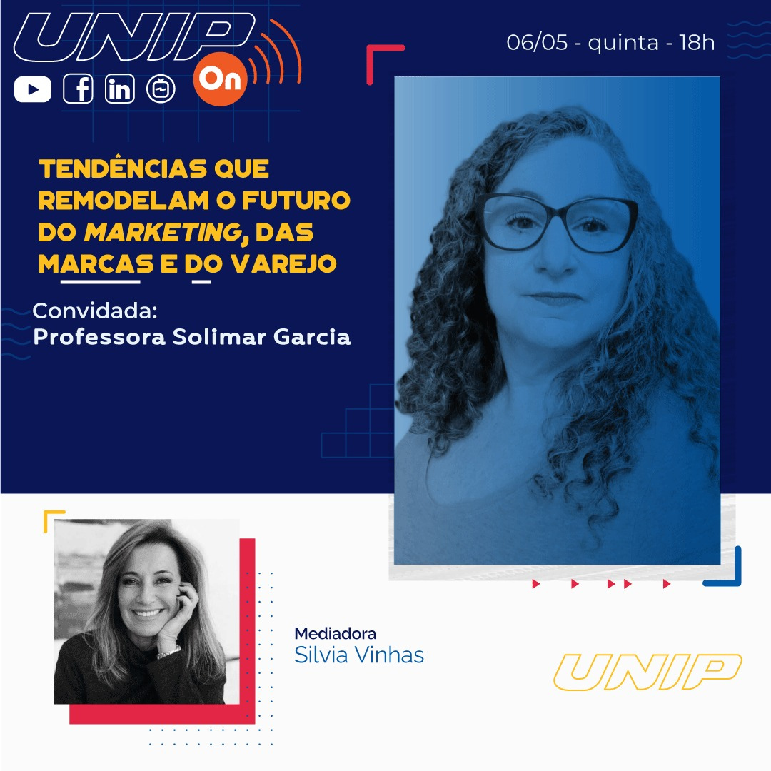 UNIP promove live sobre o futuro do marketing