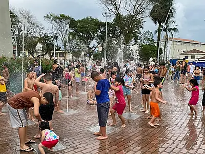 Confira os horários de funcionamento da Fonte Interativa de Cubatão.