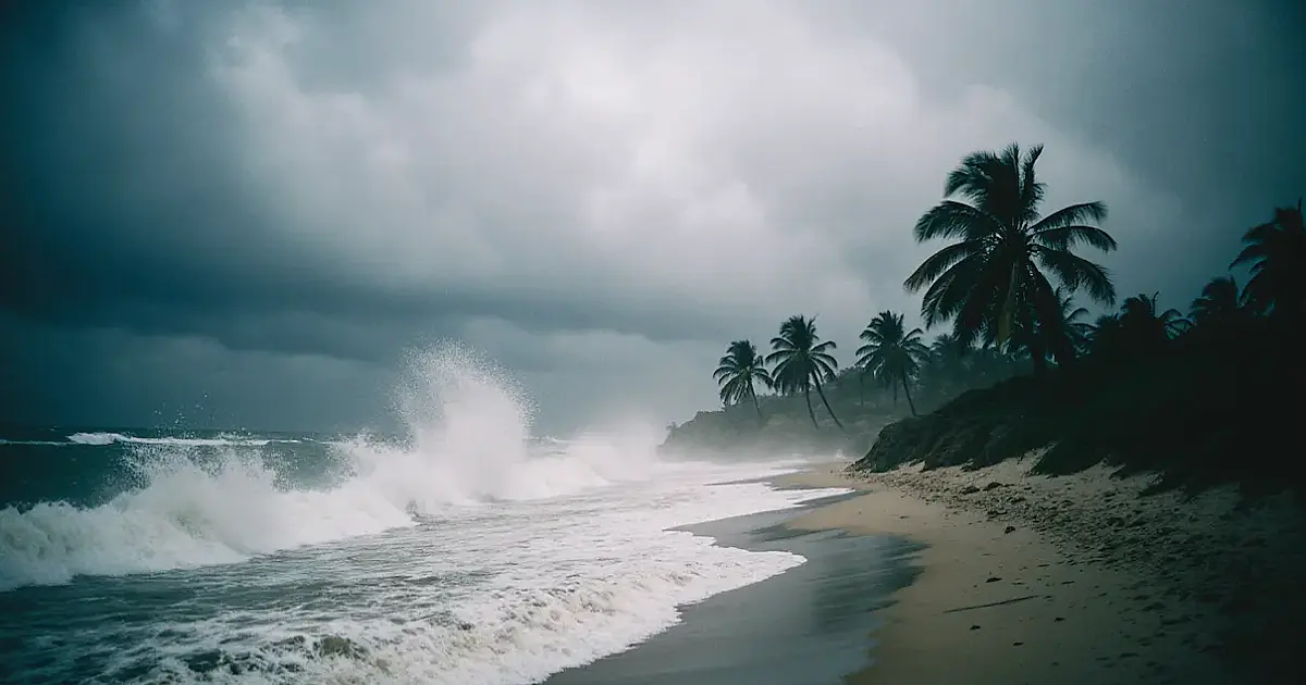 Frente fria vai encerrar calor extremo no litoral de SP, mas traz risco de temporais no Réveillon