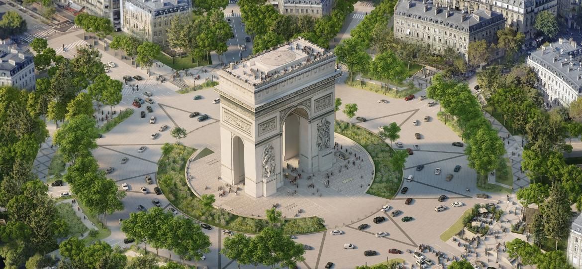 Paris vai transformar a avenida Champs-Élysées em um jardim urbano