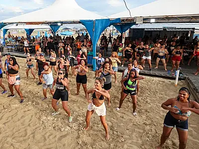 O Estação Verão chega com oito arenas montadas em Praia Grande.