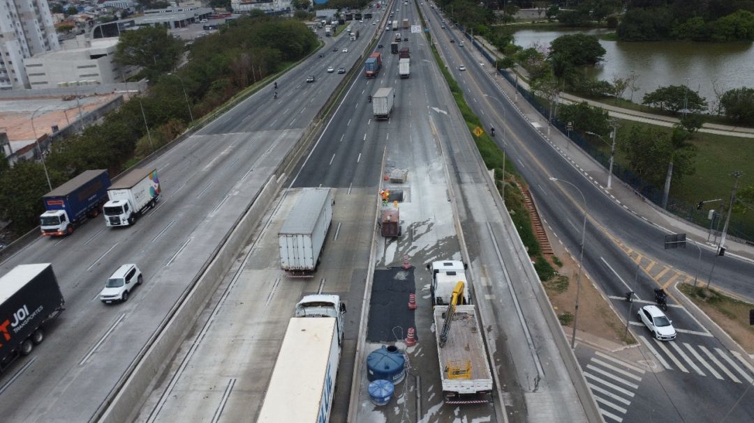 Após trânsito caótico, concessionária anuncia reconfiguração de faixas no Rodoanel e mudança na rota