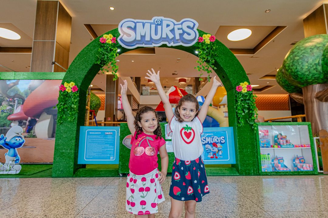 Iguatemi Alphaville recebe o Parque dos Smurfs em celebração ao Mês das Crianças