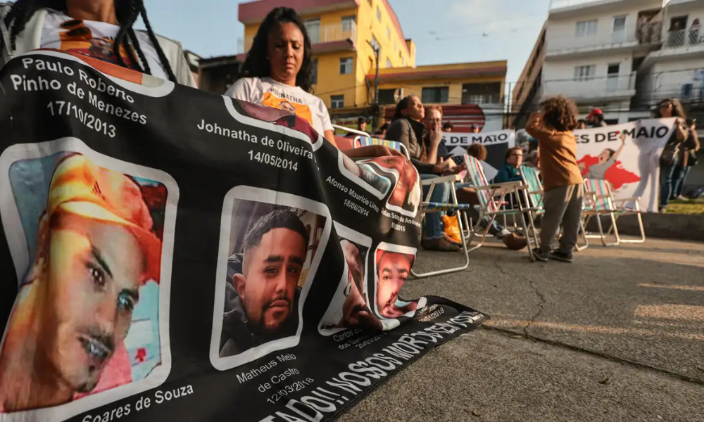 Familiares e movimentos fazem ato pelos 10 anos da chacina de Barueri, Osasco e Itapevi