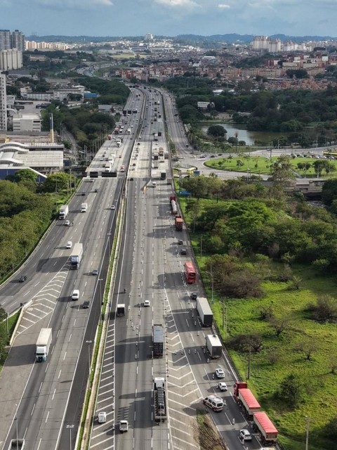 Obras no Rodoanel impactam trânsito em Alphaville; intervenções seguem até 2026