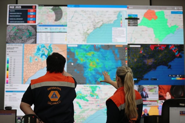 Defesa Civil estadual alerta para ventos fortes e "veranico"