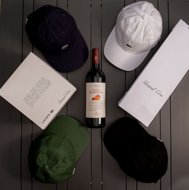 Grand Cru e Lacoste lançam parceria inédita para o Dia dos Pais