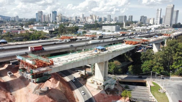Para remover pórtico, ViaOeste fará intervenção na Castello Branco neste fim de semana