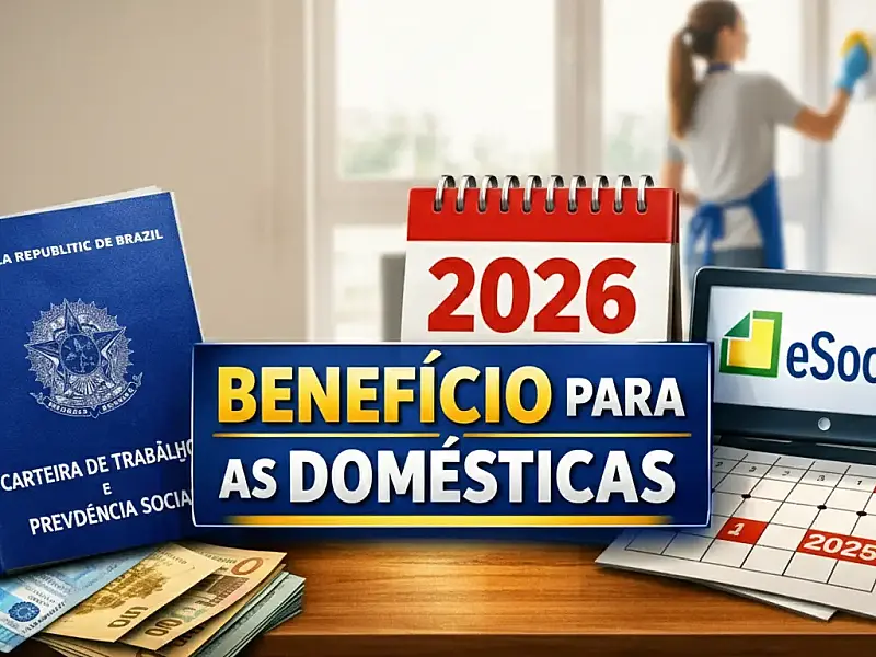 Abono salarial 2026: até R$ 1.621 para domésticas