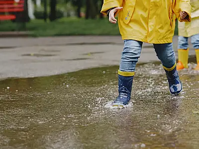 Chuvas intensas no Litoral de SP.