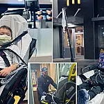 Ambulância para em McDonald's a pedido de menino de 6 anos com câncer