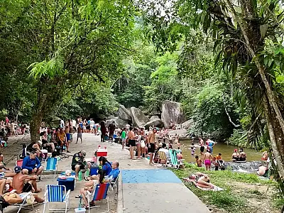 Mongaguá endurece as regras para quem pretende visitar o Poço das Antas.