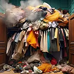 O truque do organizador suspenso que transforma qualquer armário em minutos