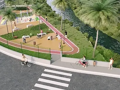 Com autorização da Artesp, município vai revitalizar faixa de domínio na Rodovia dos Imigrantes.