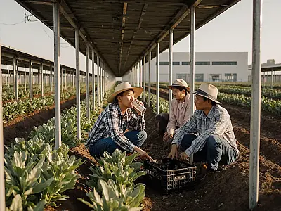 Os painéis solares geram energia e funcionam como escudos térmicos.