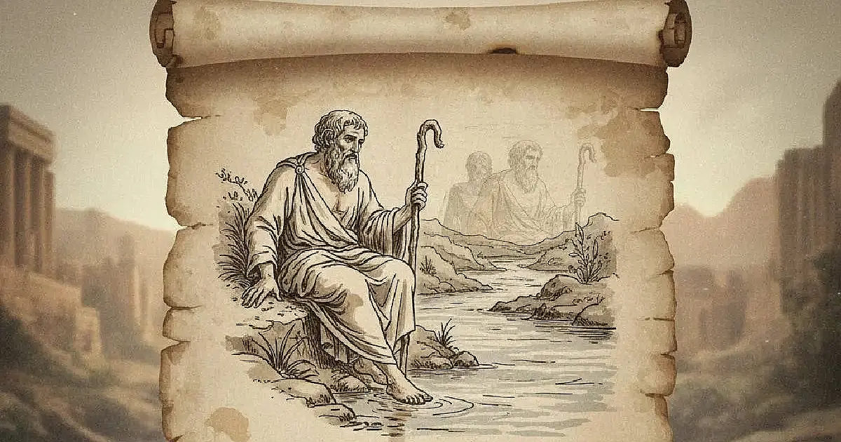 Heráclito, o filósofo do rio em fluxo: ninguém entra duas vezes no mesmo rio e sua lição eterna sobre mudança