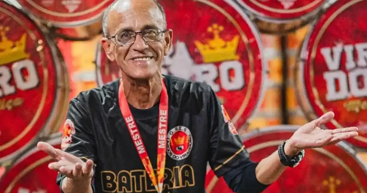 Viradouro agita Sapucaí em 2026 com enredo 'Pra Cima, Ciça!' em homenagem a Mestre Ciça