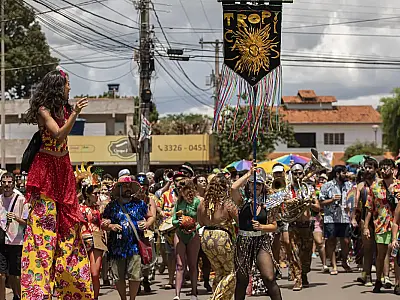 Confira a programação completa do carnaval do DF nesta segunda-feira (16).