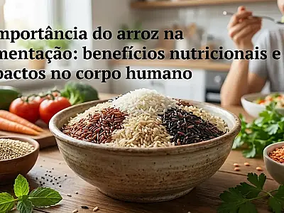 Descubra a importância do arroz na alimentação, seus ricos benefícios nutricionais como fonte de energia e fibras.