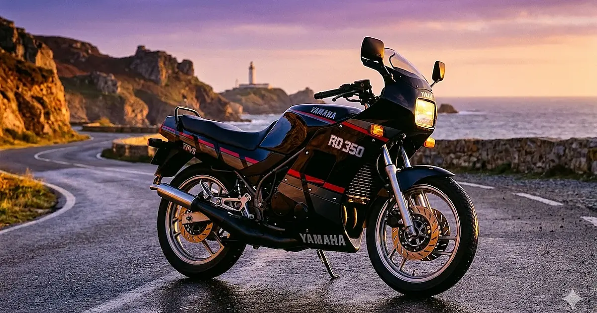 Yamaha RD 350: a história da mais temida Viúva Negra que revolucionou as motos esportivas no Brasil