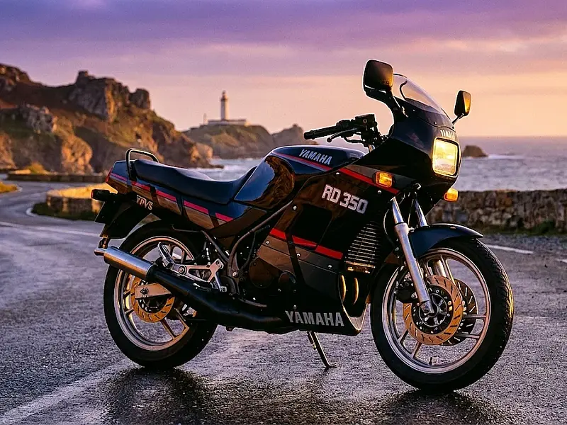 Yamaha RD 350: a história da mais temida Viúva Negra que revolucionou as motos esportivas no Brasil