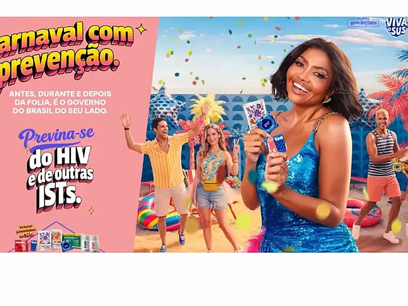 Ministério da Saúde lança campanha de carnaval 2026 reforçando uso de camisinha para prevenir ISTs entre jovens: 138 milhões distribuídos no SUS