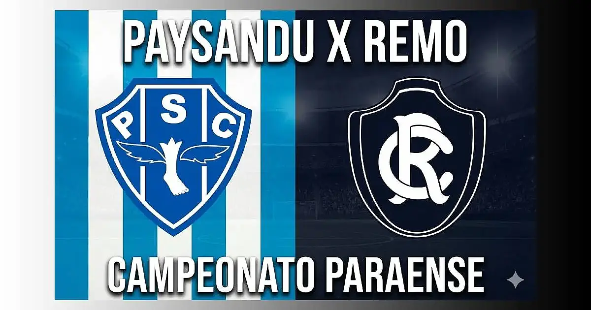 TV Brasil transmite clássico Paysandu x Remo ao vivo neste domingo às 16h50 pelo Parazão 2026