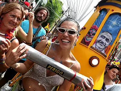 Bloco Céu na Terra celebra 25 anos de carnaval nas ladeiras de Santa Teresa com homenagem a Jorge Ben Jor