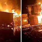 Incêndio destrói cinco barracos no Dique da Vila Gilda em Santos e reacende alerta sobre riscos em comunidade de palafitas no litoral paulista