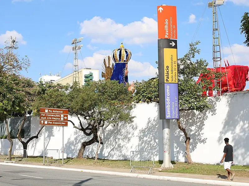 Carnaval de SP: interdições no Sambódromo do Anhembi começam nesta sexta-feira 13