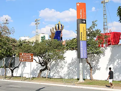 Interdições no Sambódromo do Anhembi para o Carnaval de SP começam nesta sexta-feira.