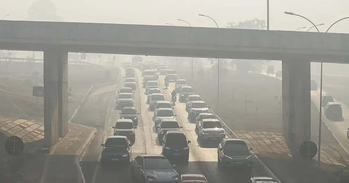 Relatório do MMA indica que poluentes do ar superaram limites da OMS em 2024 e expõe lacunas no monitoramento