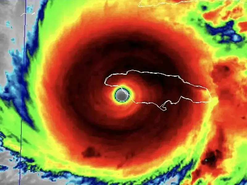Furacão Melissa é confirmado no relatório final como o mais intenso do Atlântico em ventos sustentados, diz NHC